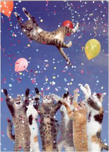 Идеи на тему «Котики» (45) | поздравительные открытки, с днем рождения, с днем рождения кошки